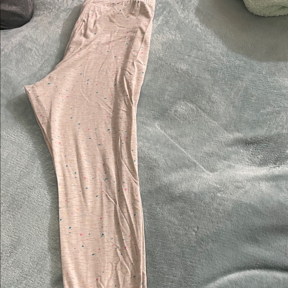 Old Navy Kids Light Pink Speckled Joggers